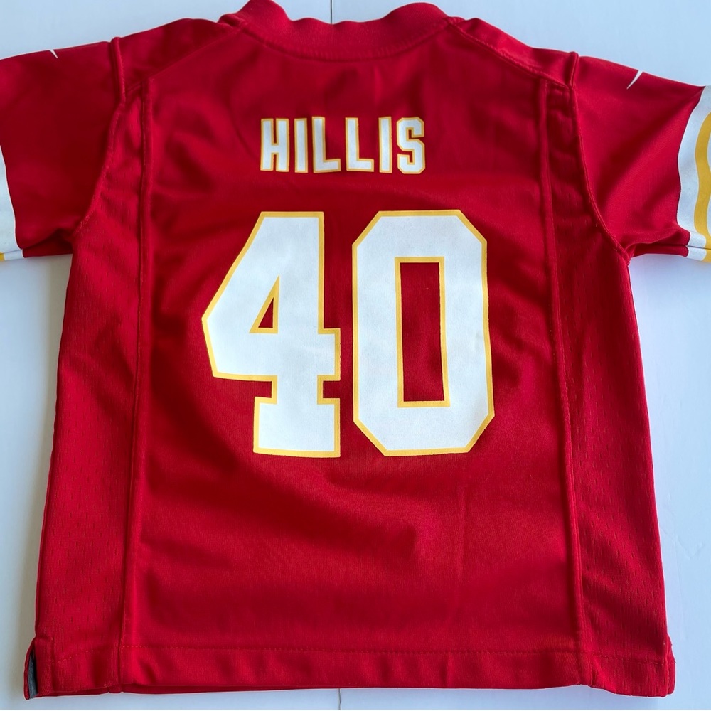 Nike NFL Kansas City chiefs Hillis #40 jersey -youth M